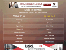Tablet Screenshot of moje-ip-adresa.cz